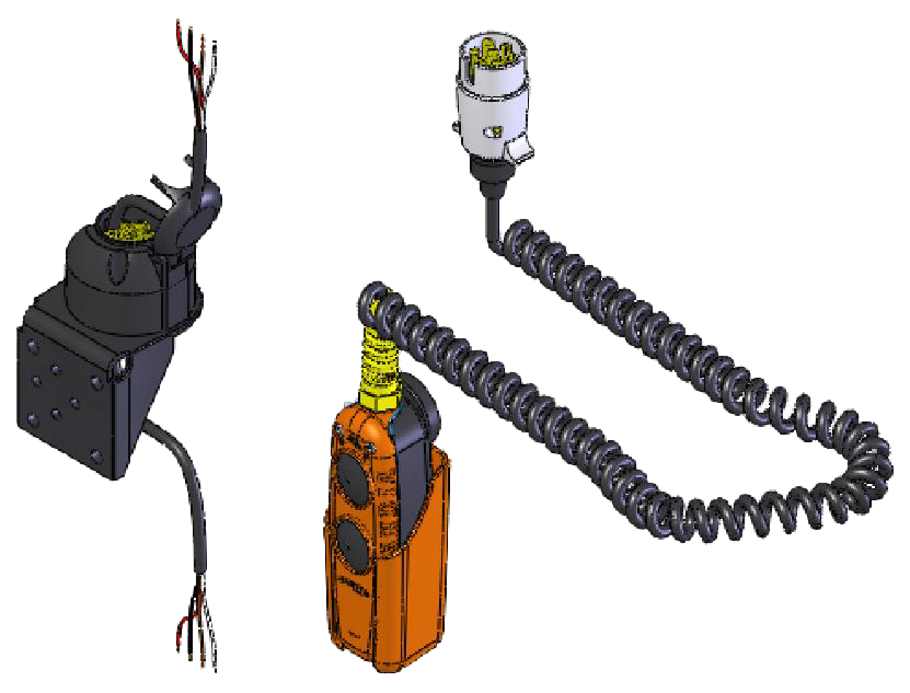 Commande à distance de Dhollandia